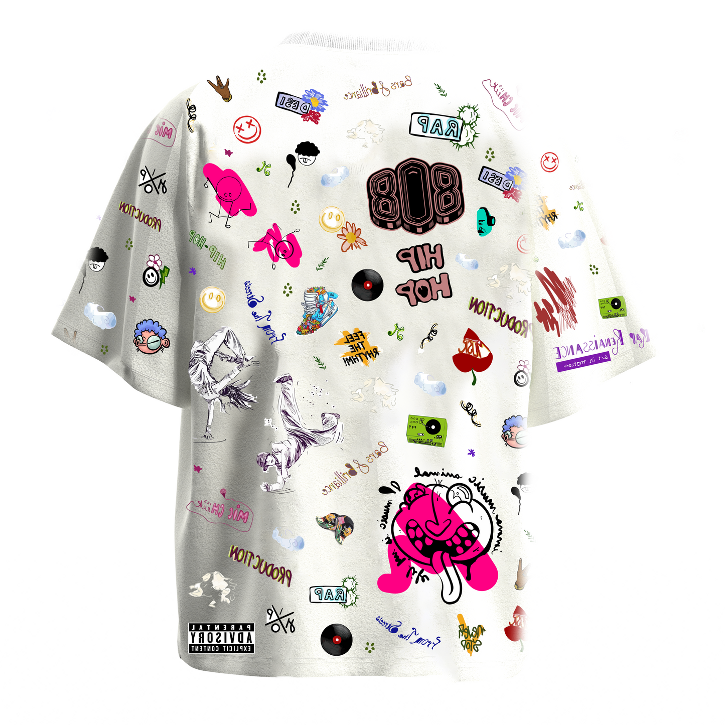 HIP-HOP SYMPHONY OVERSIZE TSHIRT