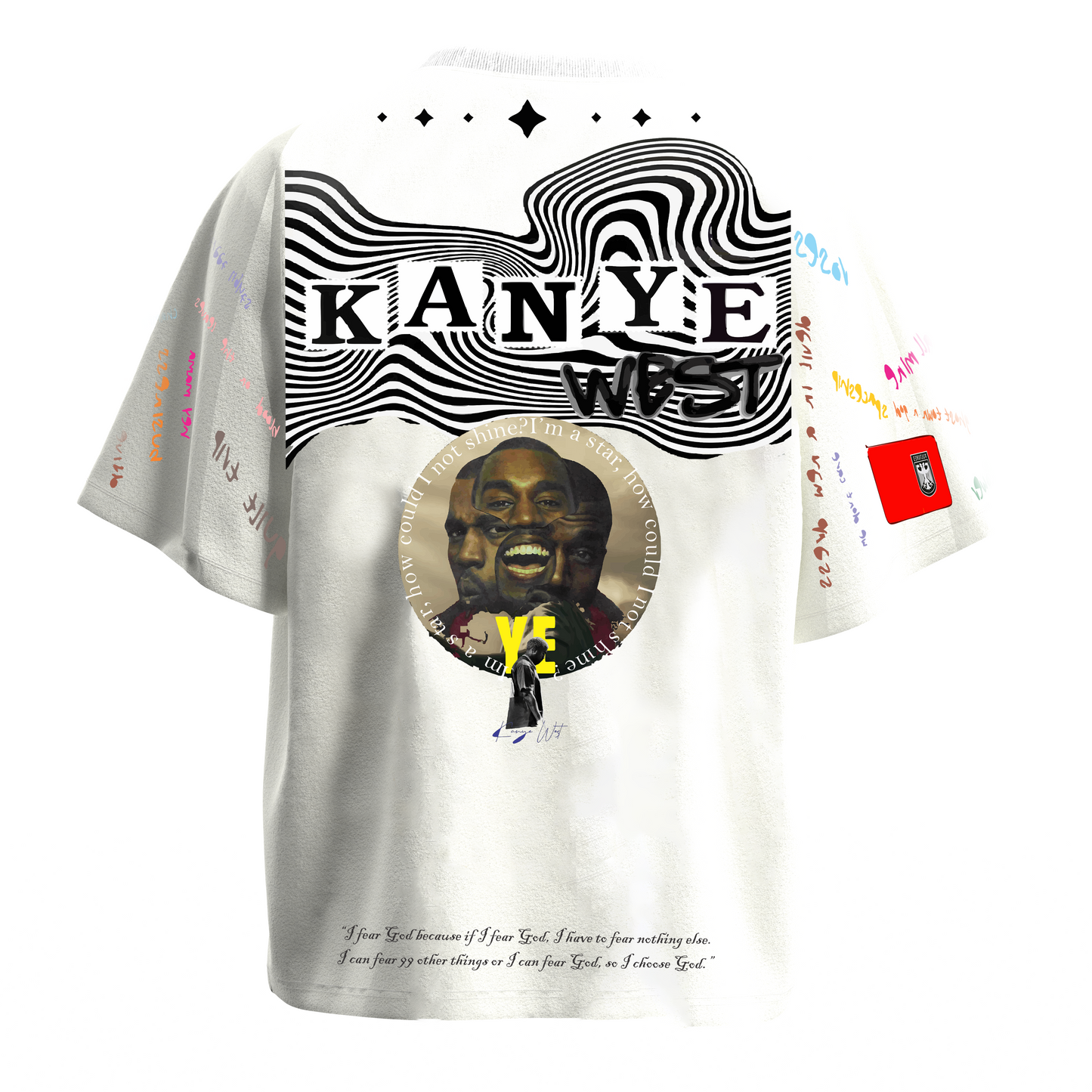KANYE (YE) OVERSIZE TSHIRT