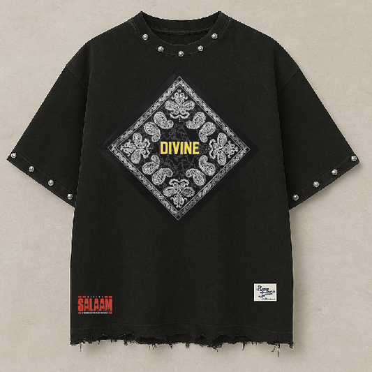 (PRE ORDER) - DIVINE OVERSIZE TSHIRT (BOXY FIT)