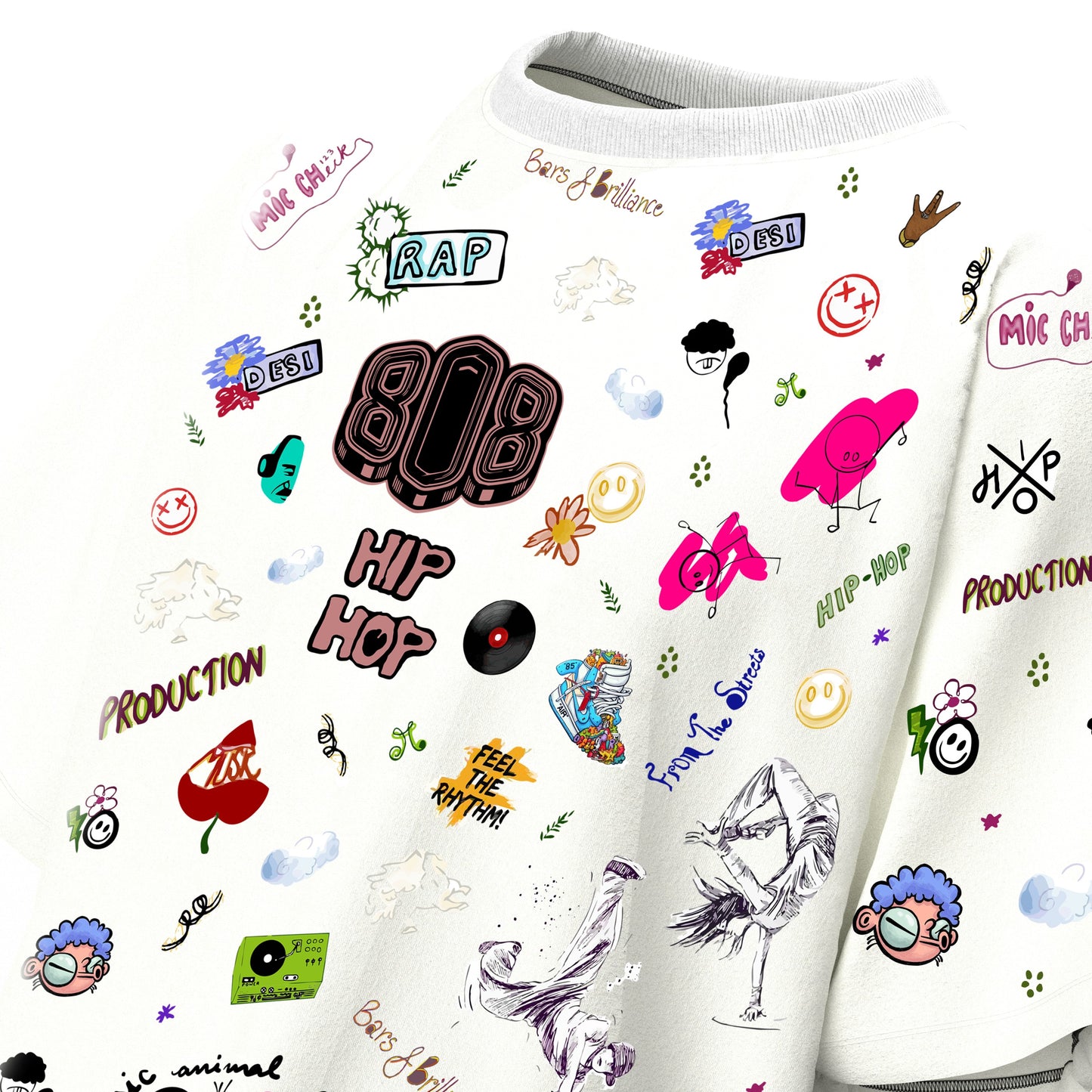 HIP-HOP SYMPHONY OVERSIZE TSHIRT