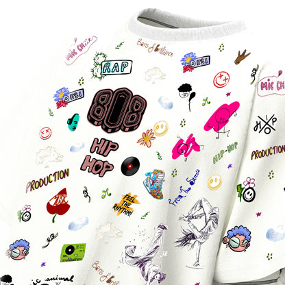 HIP-HOP SYMPHONY OVERSIZE TSHIRT
